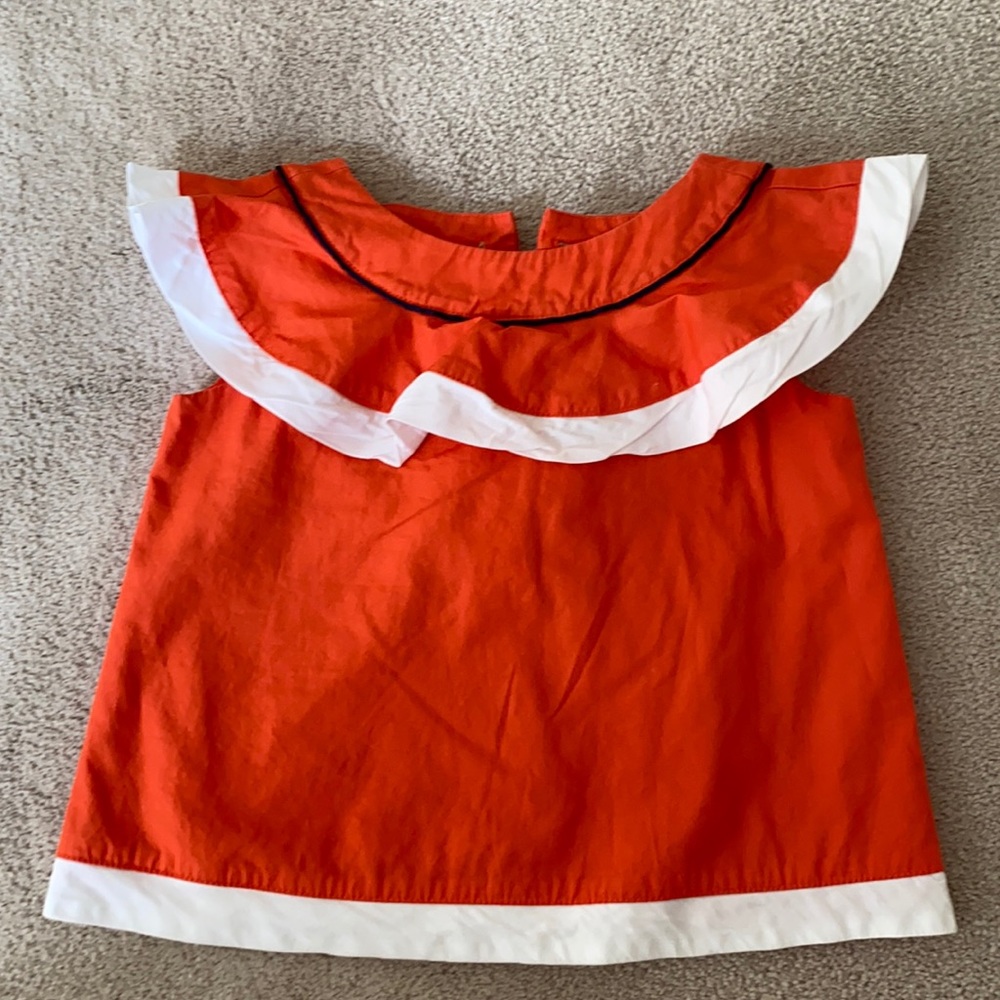 Janie and Jack little Girl Top, size 2T, Smoke and pet free home.